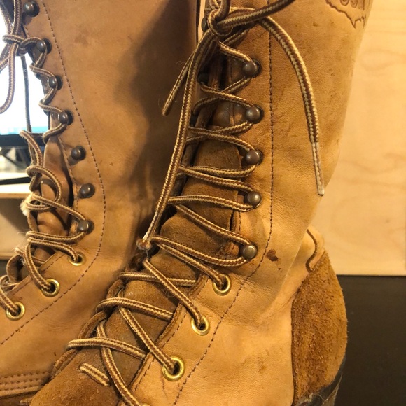 Golden Retriever Romantic Western Lace Up Boots - Picture 7 of 9